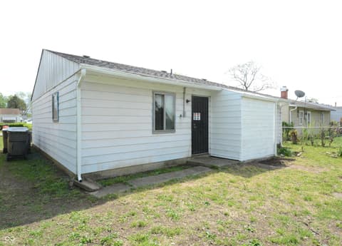 Backyard at 2822 Baltimore Avenue, Indianapolis, IN
