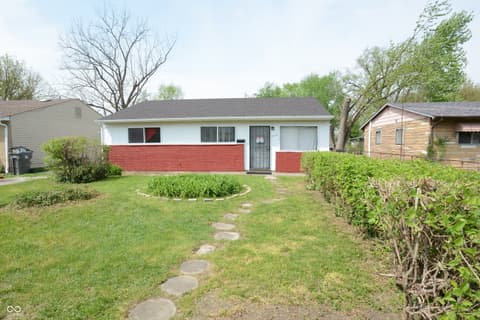 Front exterior at 2822 Baltimore Avenue, Indianapolis, IN