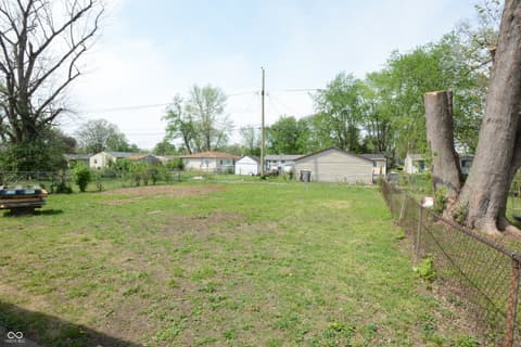 Yard at 2822 Baltimore Avenue, Indianapolis, IN