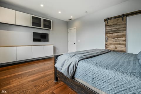 Primary bedroom at 8906 Banner Drive, Brownsburg, IN