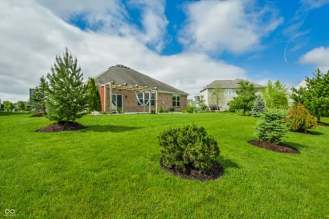 Yard at 8906 Banner Drive, Brownsburg, IN