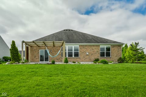 Backyard at 8906 Banner Drive, Brownsburg, IN