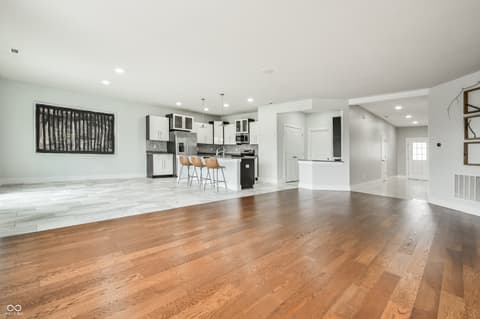 Living room at 8906 Banner Drive, Brownsburg, IN