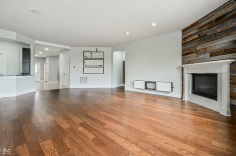 Living room at 8906 Banner Drive, Brownsburg, IN