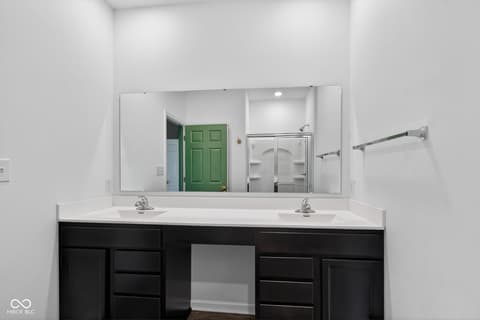 Bathroom at 1453 Silver Pine Lane, Sheridan, IN