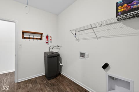 Laundry room at 1453 Silver Pine Lane, Sheridan, IN