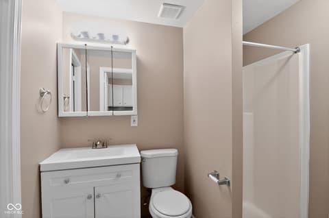 Bathroom at 1945 Schwier Court, Indianapolis, IN