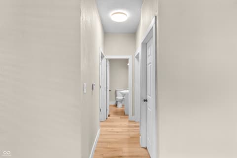 Hallway at 624 Eugene Street, Indianapolis, IN