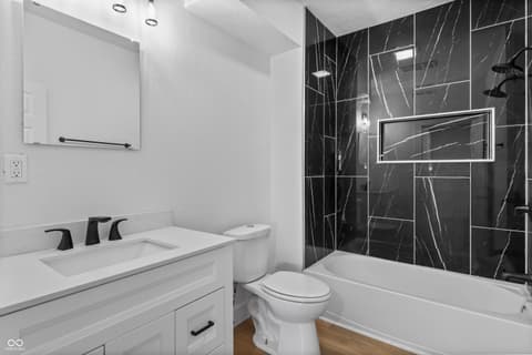 Bathroom at 624 Eugene Street, Indianapolis, IN