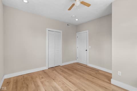 Bedroom at 624 Eugene Street, Indianapolis, IN