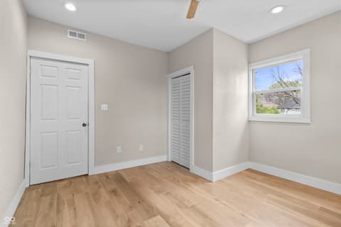 Bedroom at 624 Eugene Street, Indianapolis, IN