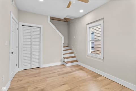 Stairs — 624 Eugene Street, Indianapolis, IN