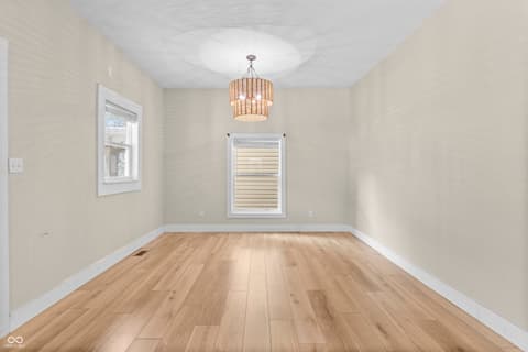 Dining room at 624 Eugene Street, Indianapolis, IN