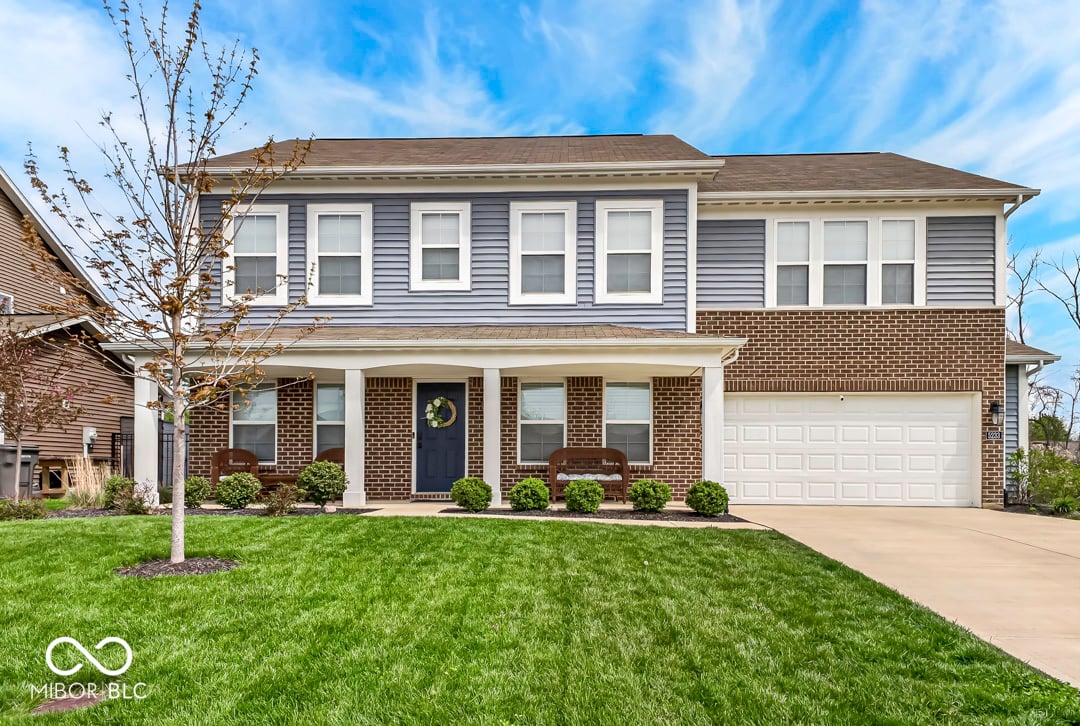 Front exterior at 5233 Rum Cherry Way, Indianapolis, IN