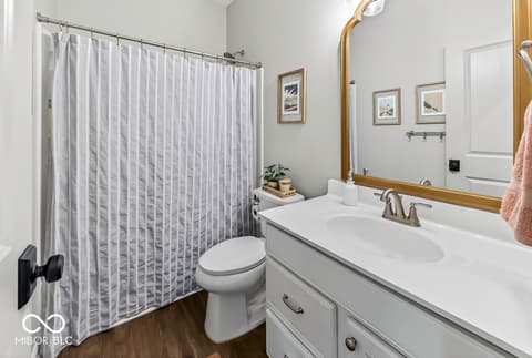 Bathroom at 5233 Rum Cherry Way, Indianapolis, IN