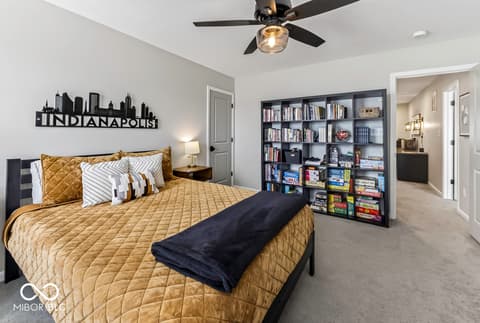 Bedroom at 5233 Rum Cherry Way, Indianapolis, IN
