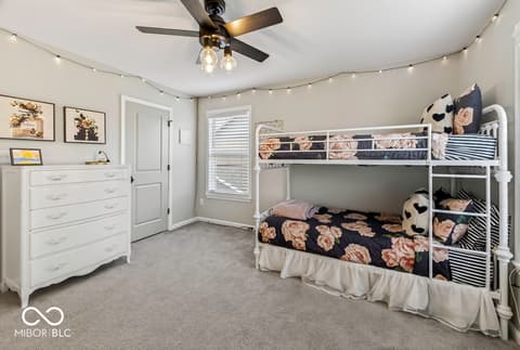 Bedroom at 5233 Rum Cherry Way, Indianapolis, IN