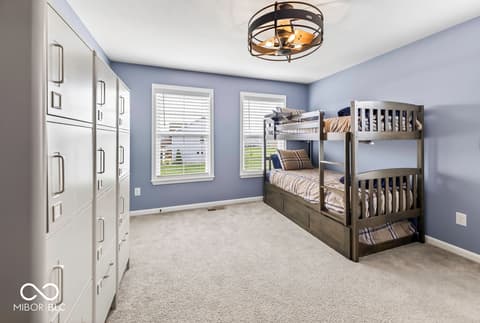 Bedroom at 5233 Rum Cherry Way, Indianapolis, IN