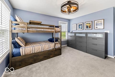 Bedroom at 5233 Rum Cherry Way, Indianapolis, IN