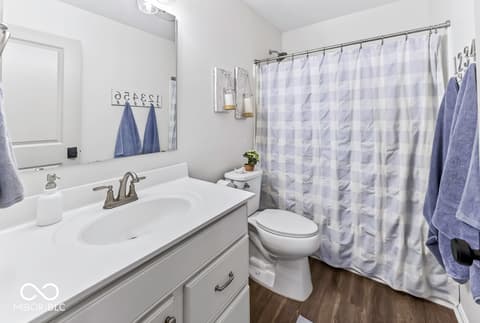Bathroom at 5233 Rum Cherry Way, Indianapolis, IN