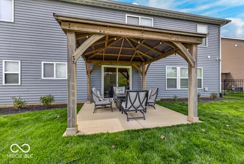 Backyard at 5233 Rum Cherry Way, Indianapolis, IN