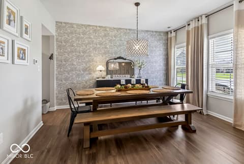 Dining room at 5233 Rum Cherry Way, Indianapolis, IN