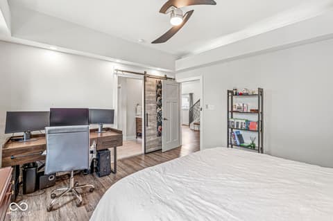 Primary bedroom at 1048 Saint Peter Street, Indianapolis, IN