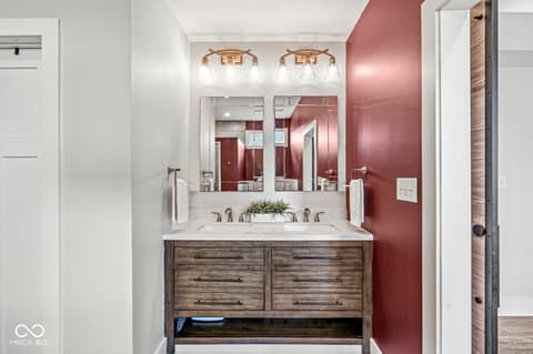 Primary bathroom at 1048 Saint Peter Street, Indianapolis, IN