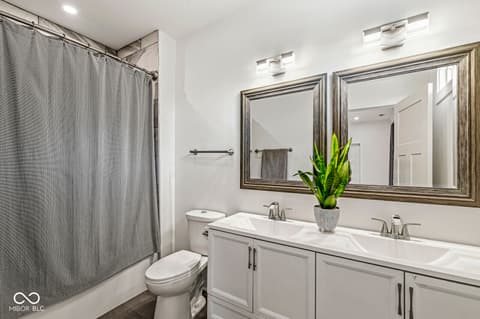 Bathroom at 1048 Saint Peter Street, Indianapolis, IN