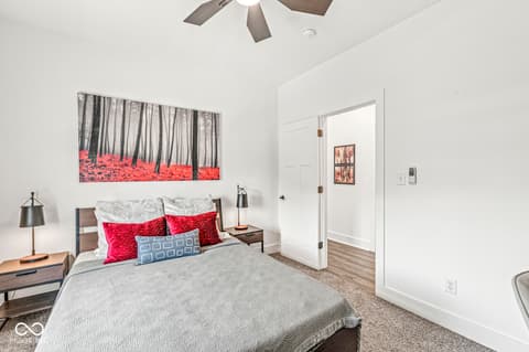 Bedroom at 1048 Saint Peter Street, Indianapolis, IN