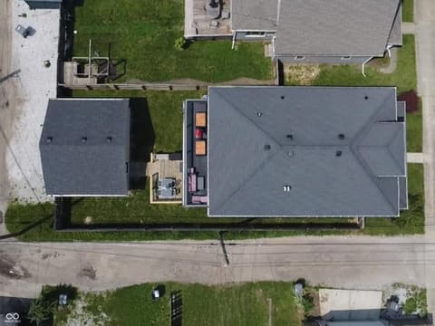 Aerial view at 1048 Saint Peter Street, Indianapolis, IN
