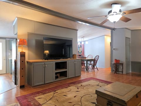Living room at 8310 N Dog Trot Lane, Morgantown, IN
