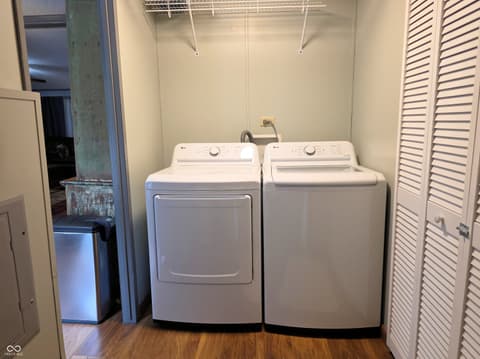 Laundry room at 8310 N Dog Trot Lane, Morgantown, IN