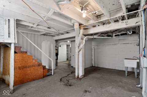 Basement at 424 Harvard Place, Indianapolis, IN