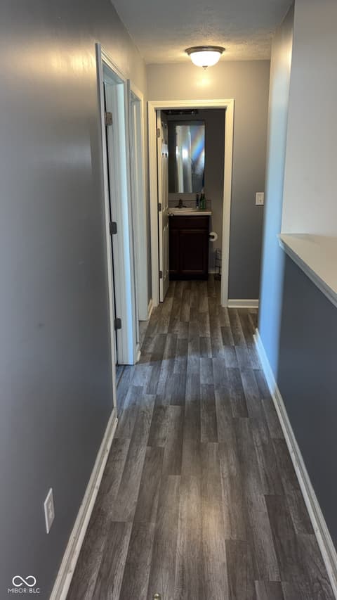 Hallway at 4059 Tahoe Drive, Indianapolis, IN