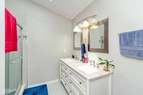 Bathroom at 11612 E 75th Street, Indianapolis, IN