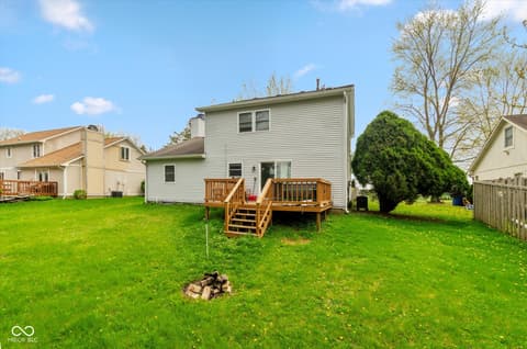 Backyard at 11612 E 75th Street, Indianapolis, IN