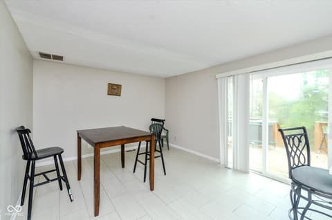 Dining room at 11612 E 75th Street, Indianapolis, IN