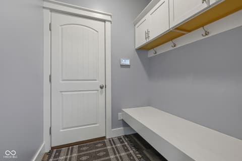 Laundry room at 7897 Hickory Ridge Lane, Mooresville, IN