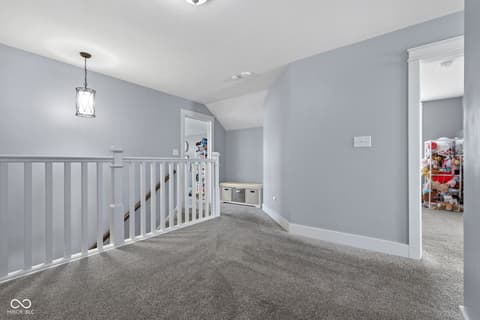 Hallway at 7897 Hickory Ridge Lane, Mooresville, IN