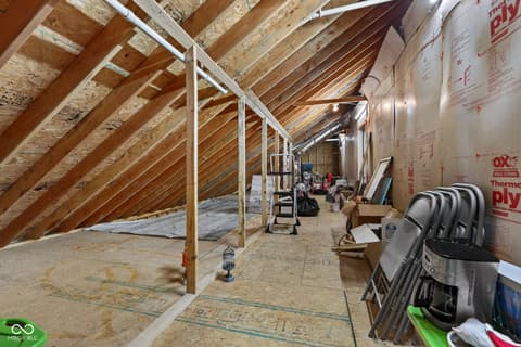 Attic — 7897 Hickory Ridge Lane, Mooresville, IN