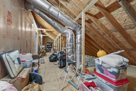 Attic — 7897 Hickory Ridge Lane, Mooresville, IN