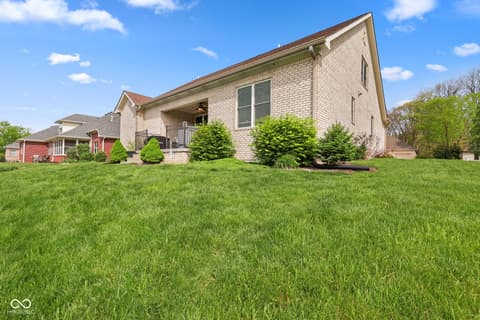 Backyard at 7897 Hickory Ridge Lane, Mooresville, IN