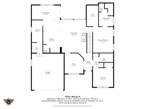 Floor Plan — 7897 Hickory Ridge Lane, Mooresville, IN