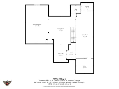 Floor Plan — 7897 Hickory Ridge Lane, Mooresville, IN