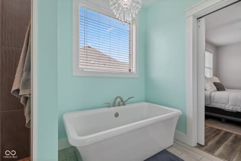 Bathroom at 7897 Hickory Ridge Lane, Mooresville, IN