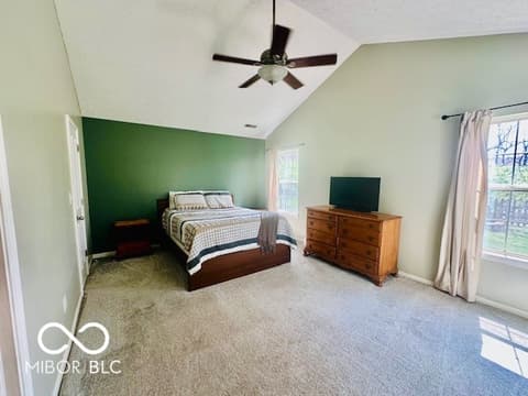Primary bedroom at 3625 Catalpa Avenue, Indianapolis, IN
