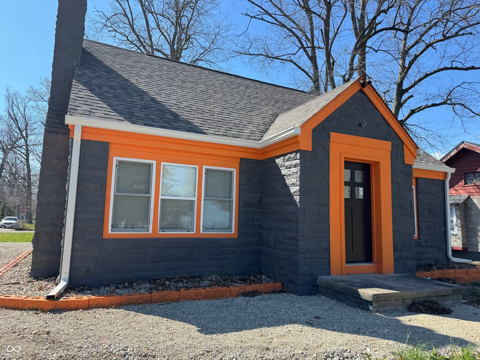 Front exterior at 3702 Manor Court, Indianapolis, IN