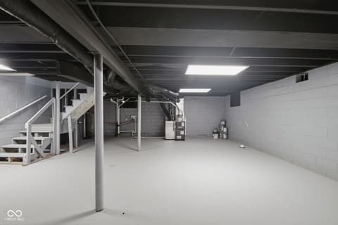 Basement at 3702 Manor Court, Indianapolis, IN