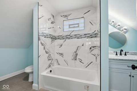 Bathroom at 3702 Manor Court, Indianapolis, IN